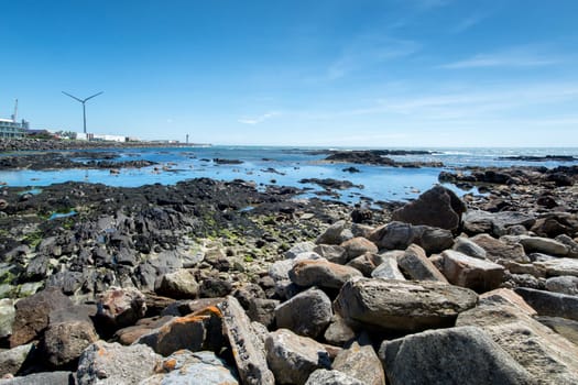 Viana do Castelo beach in northern Portugal