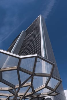 Marriott hotel near Frankfurt Messe exhibition area, Germany