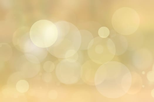 Abstract blurred festive background  for Christmas or holidays with bokeh defocused golden lights.