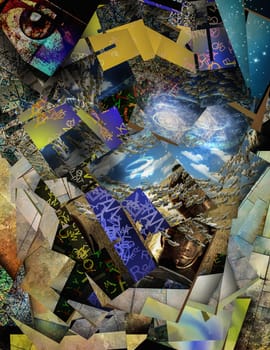 Metaphysical Abstract. Piece of mind