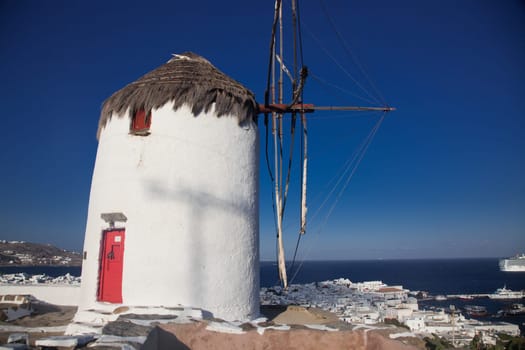 bonis windmill  Mykonos  Greece