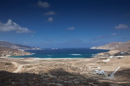 Ftelia beach, Mykonos, Greece