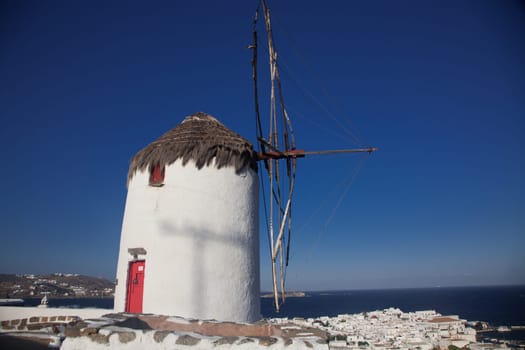 bonis windmill  Mykonos  Greece