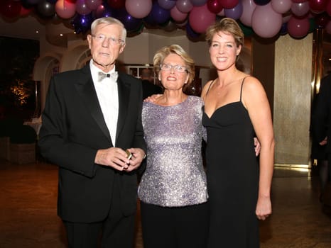 Eugen Block , Christa Block, Christian Block, .New Year Eve reception at the Hotel Grand Elysee  in Hamburg 31.12.2018