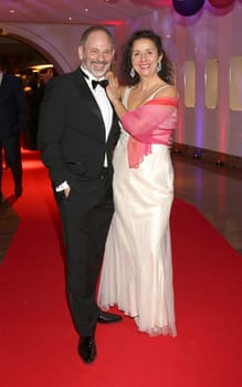 Michael Lott and his wife Dorothea Lott ,.New Year Eve reception at the Hotel Grand Elysee  in Hamburg 31.12.2018
