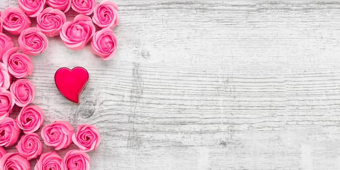 Flowers and marriage proposal