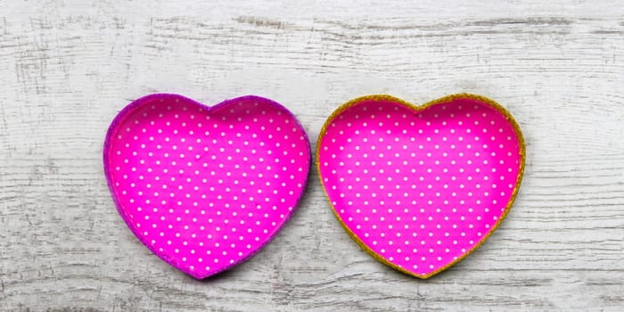 Valentine's Day, heart boxes