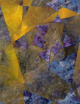 Texture in yellow and purple colors
