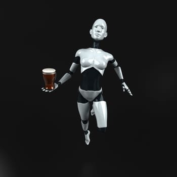 Robot - 3D Illustration