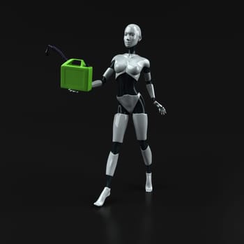Robot - 3D Illustration