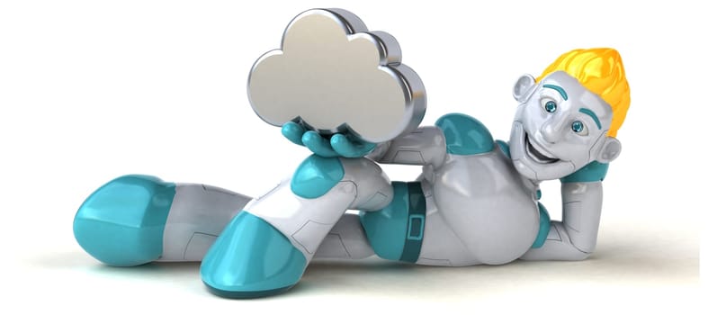 Robot - 3D Illustration