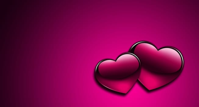 Valentine's day concept, graphic design