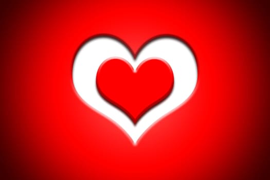 Valentine's day concept, graphic design