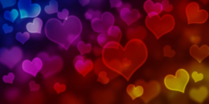 Valentine's day concept, graphic design