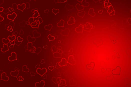 Valentine's day concept, graphic design