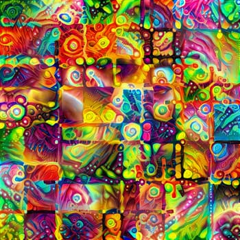Beautiful background in vivid colors. Bright Fantasy