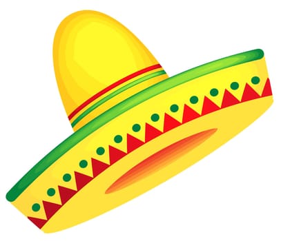 mexican hat accessory cultural souvenir object illustration