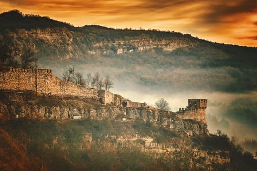 Medieval Stronghold Tsarevets in Veliko Tarnovo, Bulgaria