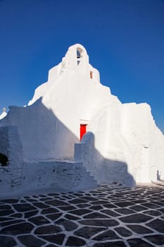 14th century Paraportiani Church on the island of Mykonos, Greece