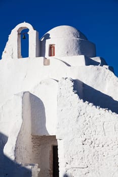 14th century Paraportiani Church on the island of Mykonos, Greece