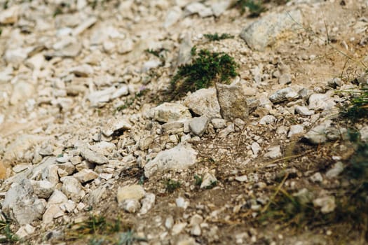 dark detailed grey stone background close up.