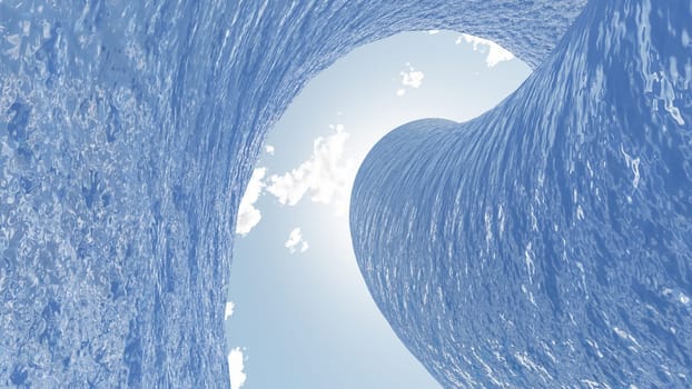 Ocean Wave Illustration