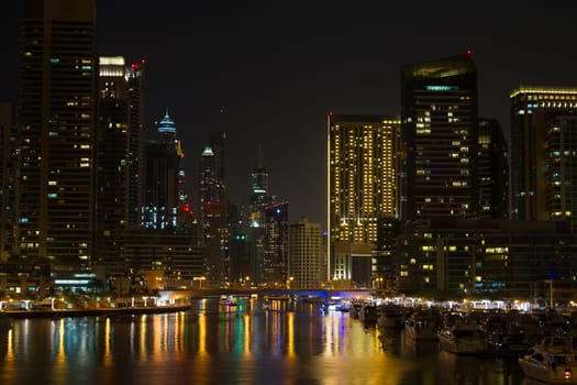 Dubai by night