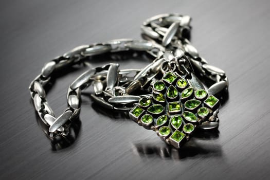 Silver necklace