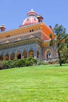 Palace of Monserrate in the village of Sintra, Lisbon, Portugal