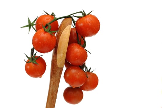 Rispentoses on a cooking spoon