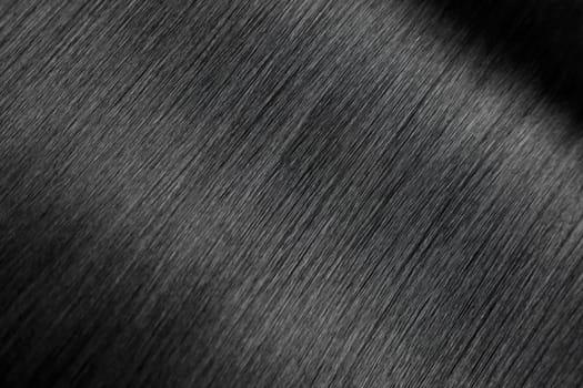 Closeup on luxurious straight glossy hair