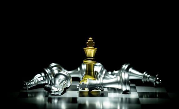 chess board game concept for competition and strategy