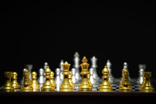 chess board game concept for competition and strategy