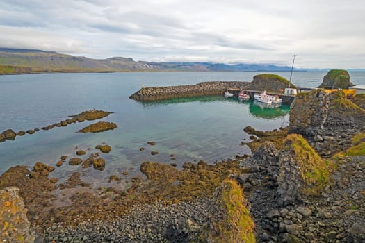 Quiet Harbor on the Coast of Iceland near Budir, Iceland