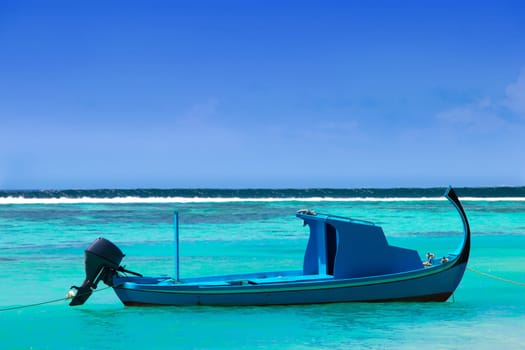 Boat in the ocean
