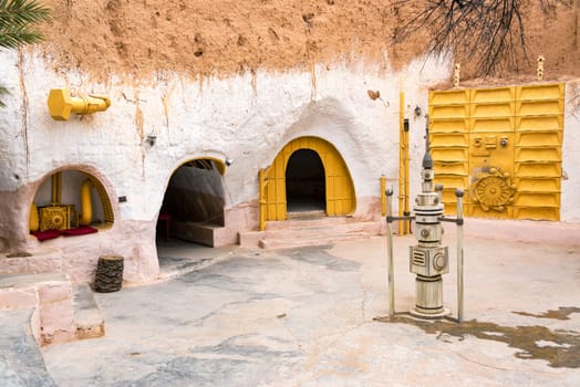 Old movie set left over in Matmata, Tunisia