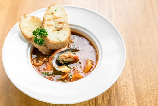 Pasta with Seafood Marinara sauce