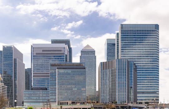 Skylines building at Canary Wharf in London UK