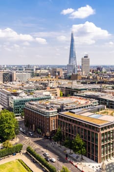 London downtown cityscape skylines building in London England UK