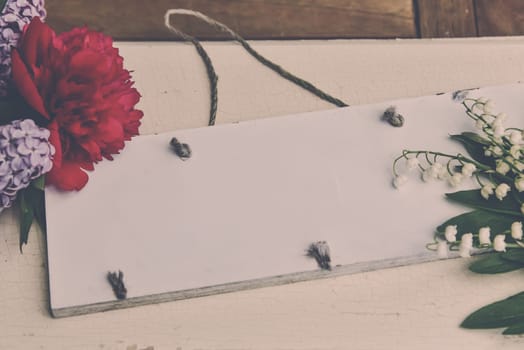 white chalkboard floral bouquet beautiful pentecost greeting.