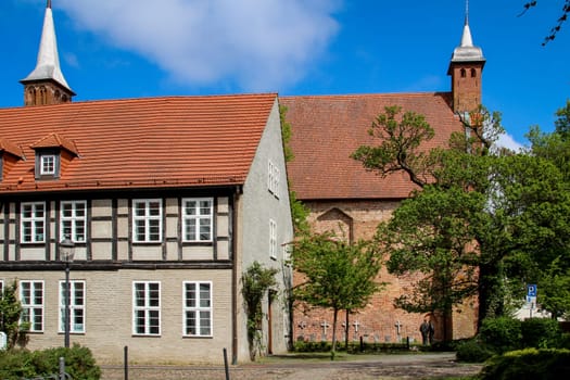 Details of the former monastery Ribnitz Dammgarten