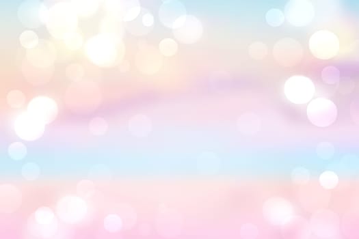 Pink bright abstract Bokeh, colorful gradient defocused and pastel colored. Beautiful texture.