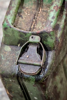 an old jerrycan