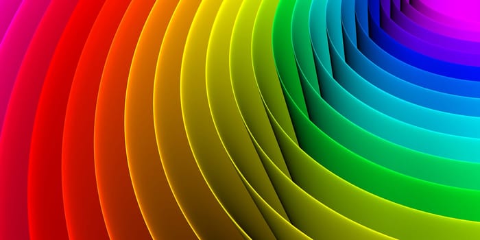 Colorful abstract spiral pattern background