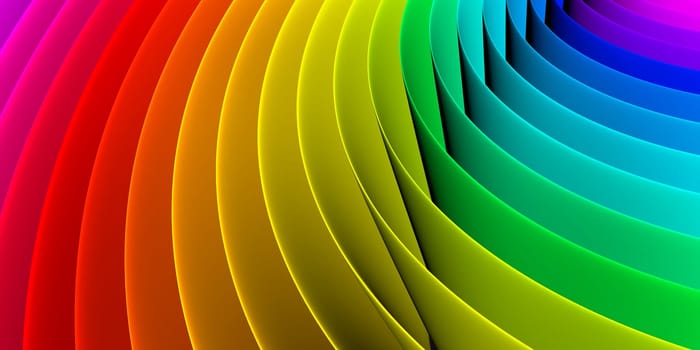 Colorful abstract spiral pattern background