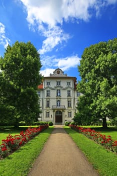 Schloss Bad Wurzach in Bad Wurzach is a city in Bavaria, Germany, with many historical attractions