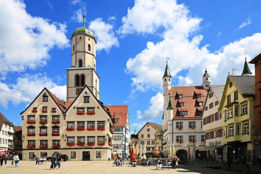 Biberach an der Riß Germany - 08 11 2016: Biberach an der Riß is a city Germany, with many historical attractions