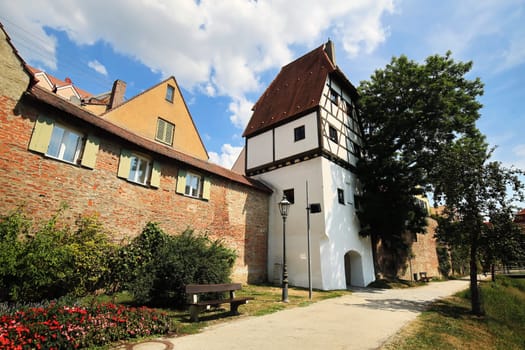 Färbertörl in Donauwörth is a city in Bavaria, Germany, with many historical attractions