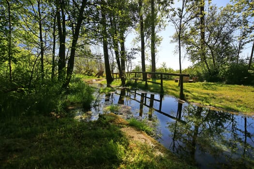 Aischquelle in Burgbernheim is a city in Bavaria, Germany, with many historical attractions