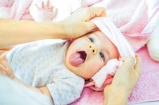 funny baby dressing